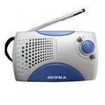 Радиоприемник SUPRA ST-113 серебро/синий