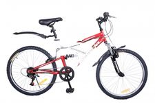Велосипед TORRENT ADRENALIN 24 (17'') красный/белый
