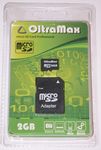 SD Micro OLTRAMAX 2Gb+SD адаптер