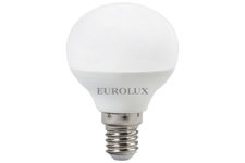 Лампа EUROLUX LL-E-G45-7W-230-2,7K-E14	